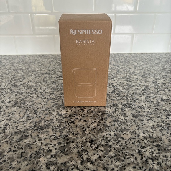 Nespresso Barista Collection - Stackable Serving Set - Picture 2 of 3